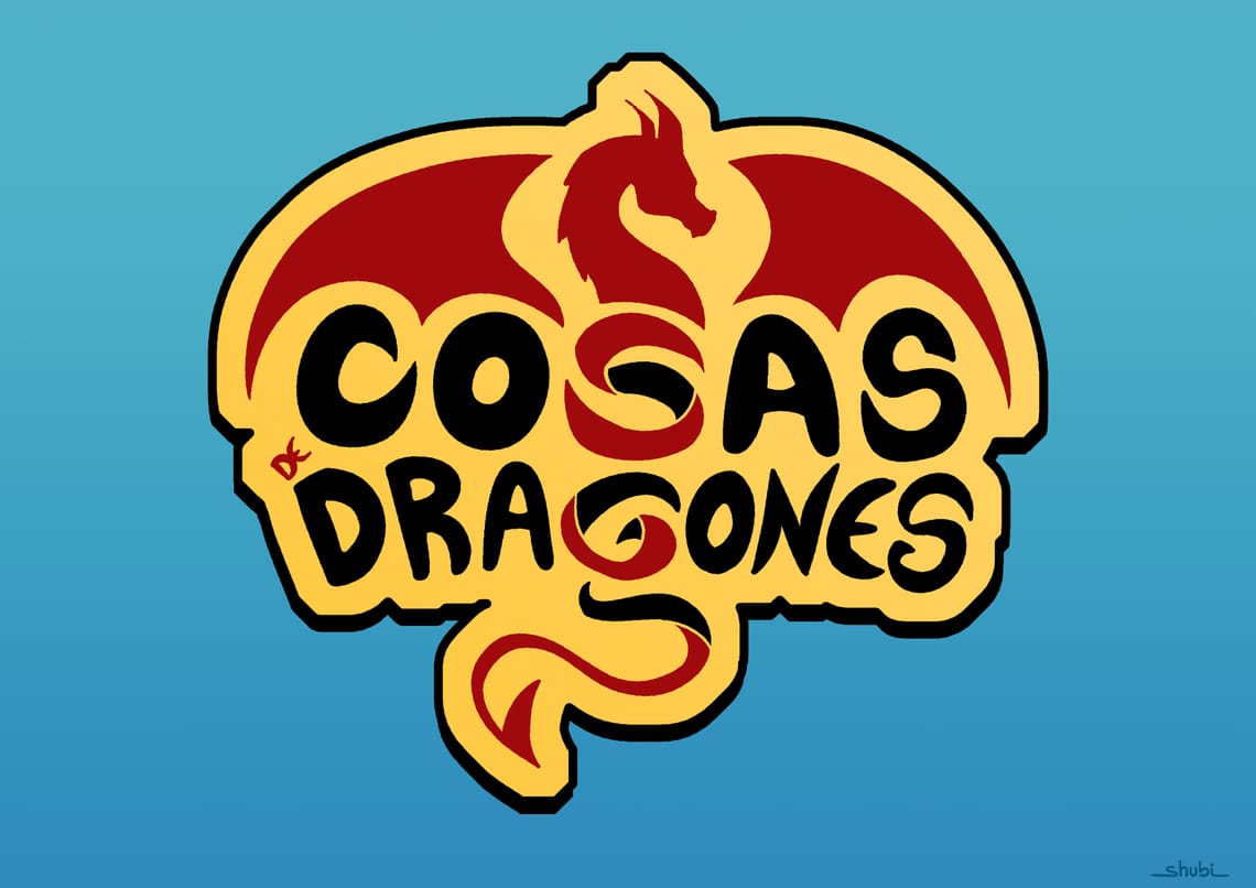 Lettering Cosas de Dragones