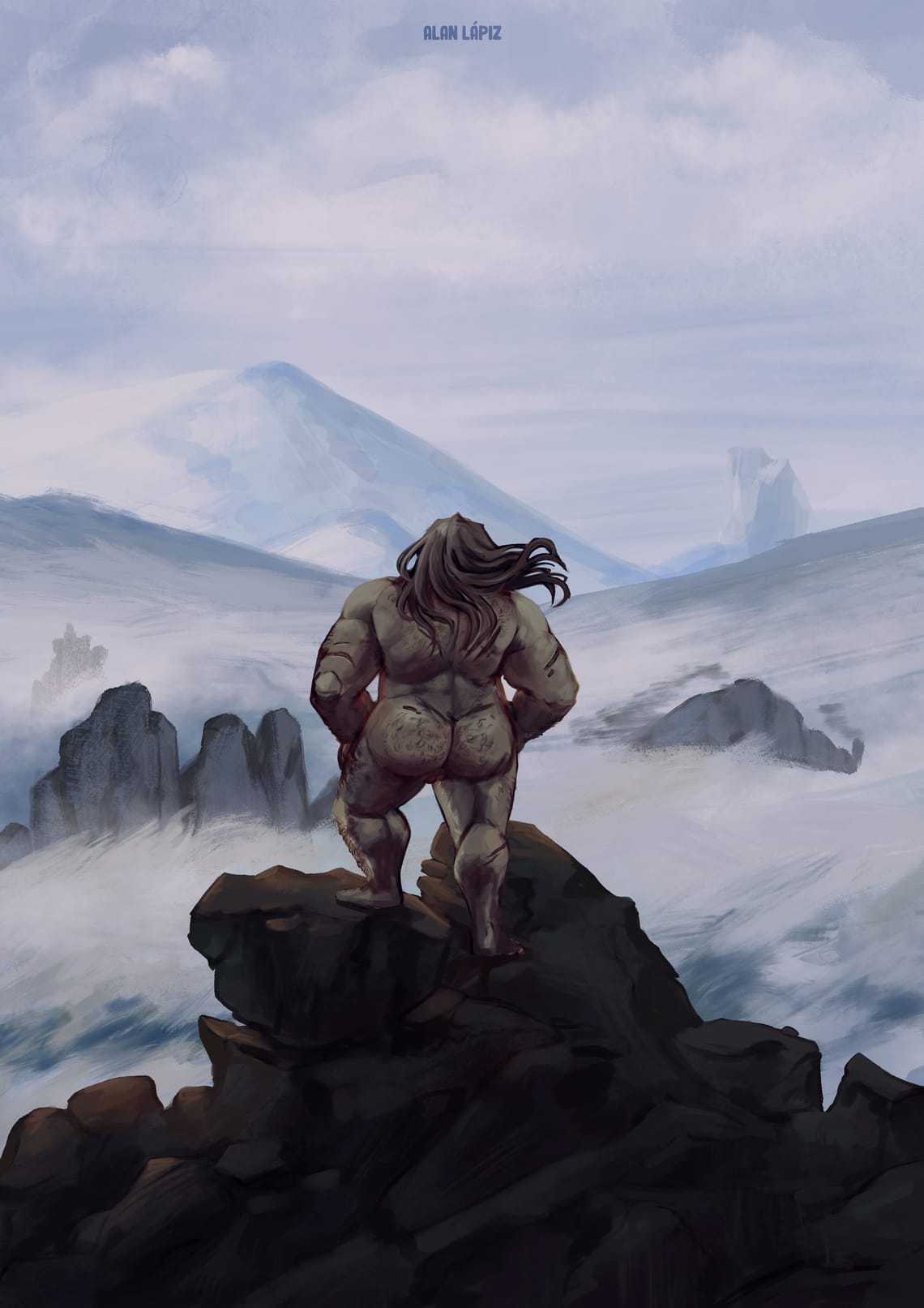 Kildrak en un mar de nubes