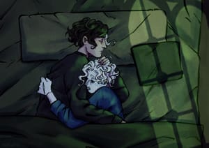 ¿Puedo dormir contigo?