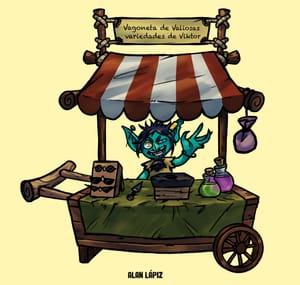 Vagoneta de Valiosas Variedades de Vikor