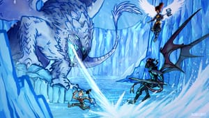 Pelea contra el dragon blanco